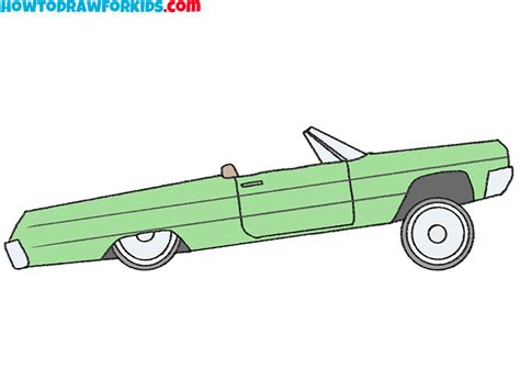 How to Draw a Lowrider - Easy Drawing Tutorial For Kids