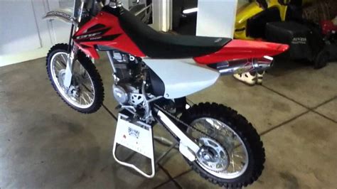 2005 Honda CRF150F Modified Walk Around - YouTube