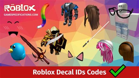 Decals Roblox Что Это