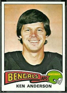 Ken Anderson - 1975 Topps #160 - Vintage Football Card Gallery