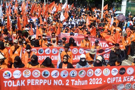 Unjuk rasa Partai Buruh di Jakarta - ANTARA News