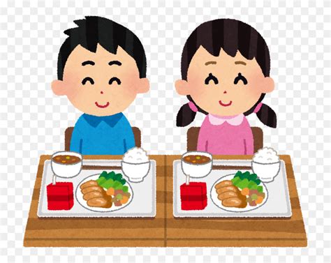 Illustration Of Child Eating Lunch - Meal Kindergarten Clipart (#5740327) - PinClipart