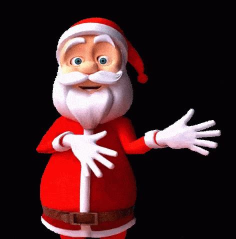 Animated Gif Santa