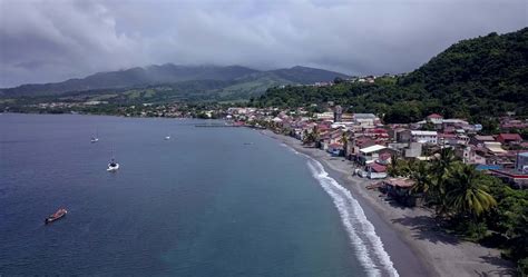 Saint Pierre Coastline, Martinique Island 8631327 Stock Video at Vecteezy