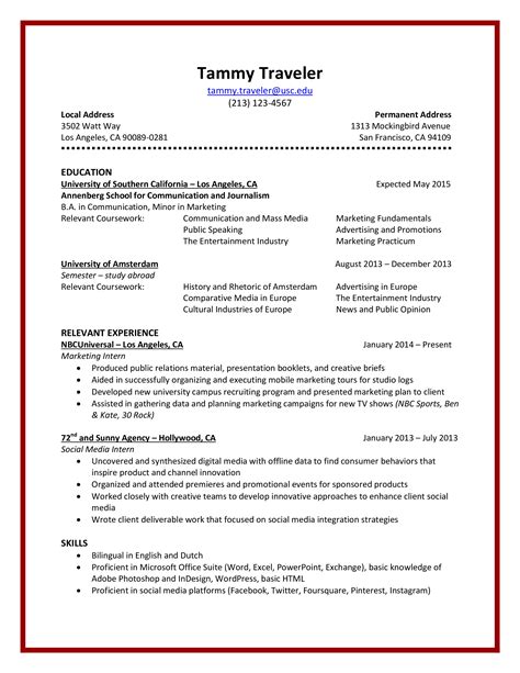 Student Resume - How to draft a Student Resume? Download this Student Resume template now ...