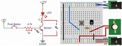 BC547 NPN Transistor As A Switch Arduino Example With LED, 59% OFF