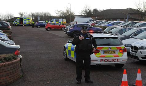 Gallery: Police at Parkway Centre after 'serious collision' - Teesside Live