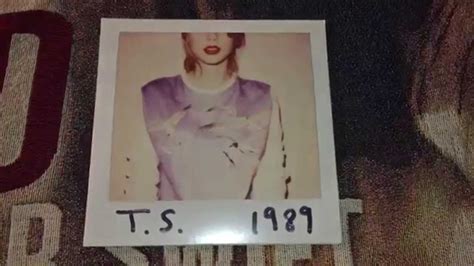 Taylor Swift - 1989 Vinyl Unboxing - YouTube