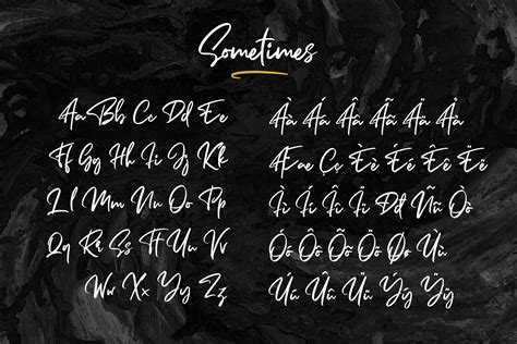 Sometimes - Fancy Signature font By Almarkha type | TheHungryJPEG.com