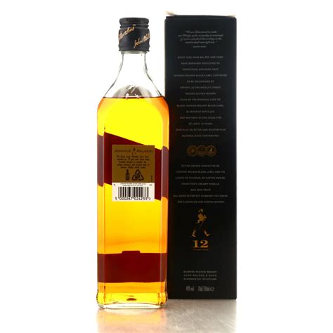 Johnnie Walker 12 Year Old Black Label | Whisky Auctioneer