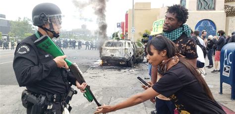 GALLERY: Los Angeles protest George Floyd killing - Page 32 of 45 - Los ...