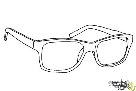 How to Draw Glasses - DrawingNow