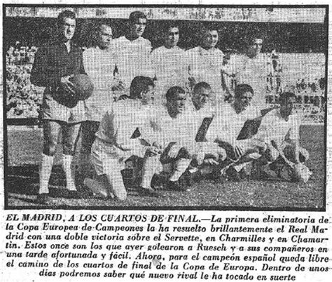 I Copa de Europa 1955-56: Real Madrid CF | Cuadernos de Fútbol