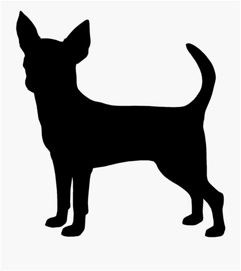 Chihuahua clipart chihuahua silhouette, Chihuahua chihuahua silhouette ...