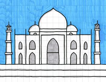 Draw the Taj Mahal by Art Projects for Kids | TPT