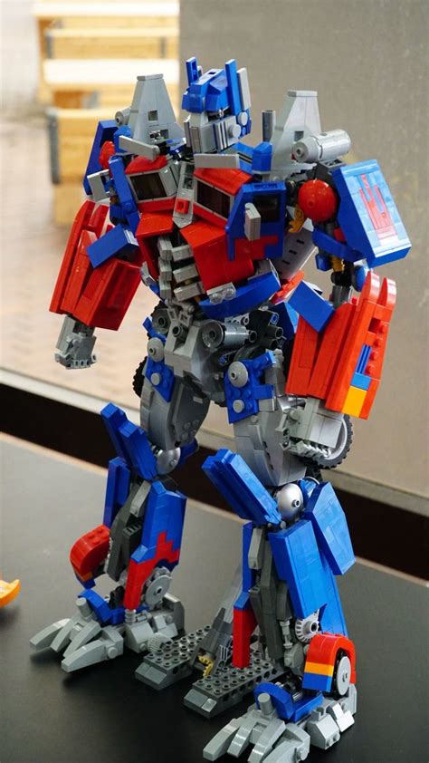 Optimus | Lego transformers, Lego custom minifigures, Lego creative