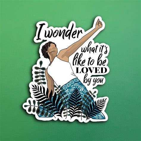 I Wonder Sticker (WATERPROOF)