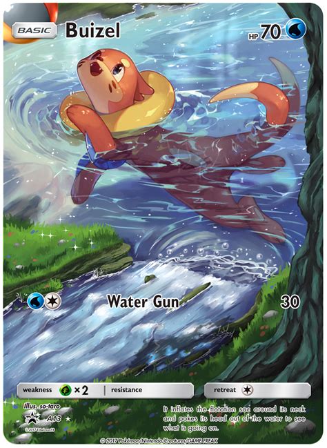 [Custom Card] Buizel UPR Full Art : r/pokemon