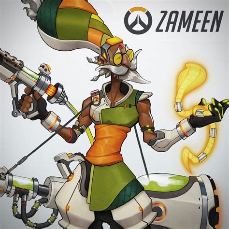 Zameen [Overwatch Fan-made Character] : Overwatch