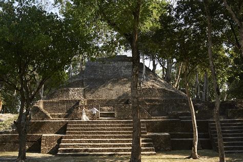 Cahal Pech Maya Site in Belize