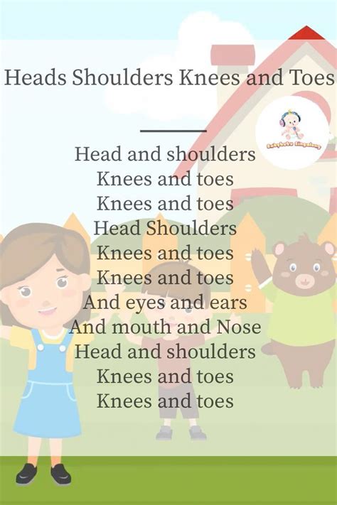 Head Shoulders Knees And Toes Song Lyrics