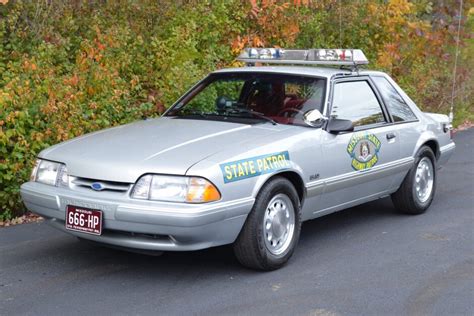 For Sale: 1993 Ford Mustang LX SSP Police Car (silver, 5.0L V8, 5-speed ...