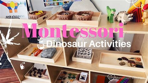 Montessori Activities for Ages 2-5 | Dinosaur Activities for Toddlers ...