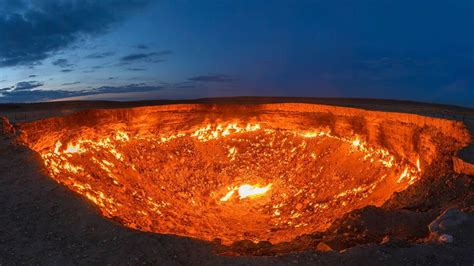 The Darvaza Crater: The USSR's top-secret desert mystery - BBC Travel