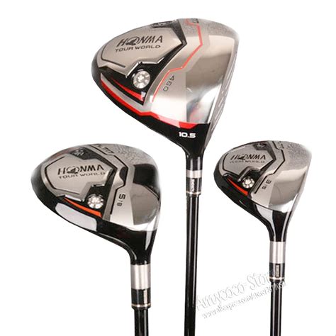 Cooyute New mens Golf Clubs HONMA TW717V 460 Golf wood Set driver+3 ...