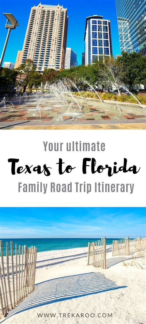 Your Ultimate Texas to Florida Family Road Trip Itinerary | Beach road trip, Road trip fun, Road ...