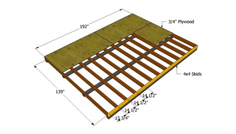 How to build a 12x16 shed | HowToSpecialist - How to Build, Step by ...