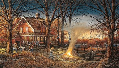 Terry Redlin - Autumn Evening - World-Wide-Art.com | Terry redlin, Terry redlin paintings ...