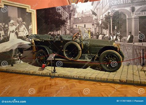 The Car Archduke Franz Ferdinand Of Austria In Which He Was ...