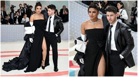 Agency News | Priyanka Chopra and Nick Jonas Twin in Black Ensembles on Met Gala 2023 Red Carpet ...