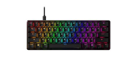 HyperX Alloy Origins 60 - Mechanical RGB Gaming Keyboard, Ultra Compact ...