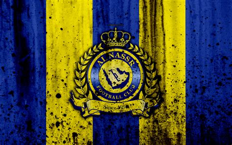 Download wallpapers 4k, FC Al-Nassr, grunge, UAE League, soccer, football club, UAE, Al-Nassr ...