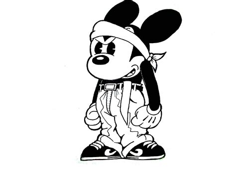 Mickey Mouse Gangster Wallpaper hd, picture, image