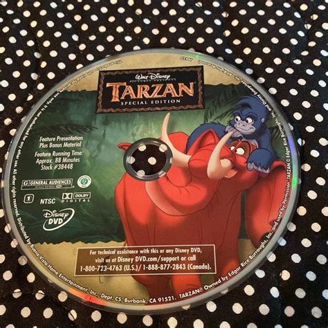 Tarzan Special Edition Dvd Cover