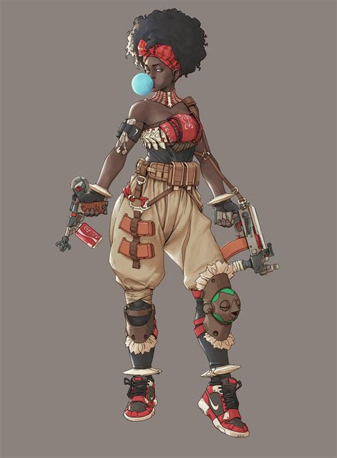 Men of Color In Fantasy Art — Militia concept Characters by Seonhyeok Jeon