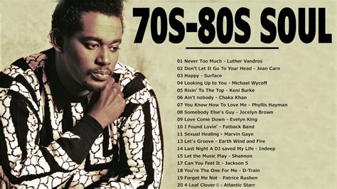 70S - 80S R&B Soul | Chaka khan, Marvin Gaye, Al Green, Phylis Hyman ...