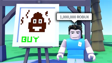 ROBLOX Art FUNNY MOMENTS (ROBUX) - YouTube