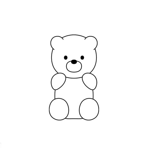 Gummy Bear Coloring Pages | Printable Shelter in 2020 | Bear coloring pages, Bear sketch, Gummy ...