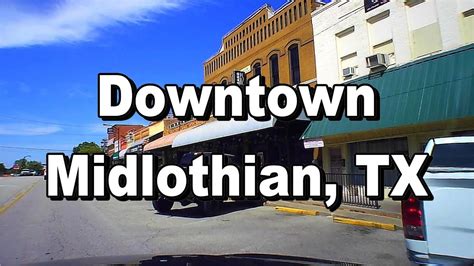 Downtown Midlothian, TX - YouTube