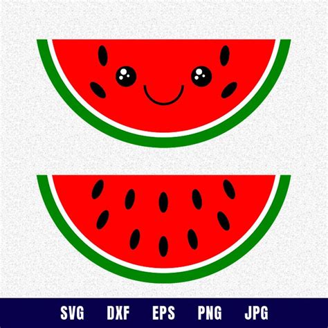 Watermelon Clipart / Watermelon SVG / Watermelon Vector / | Etsy