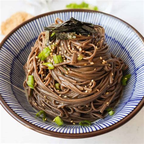 10-minute Easy Sesame Soba Noodles - Christie at Home