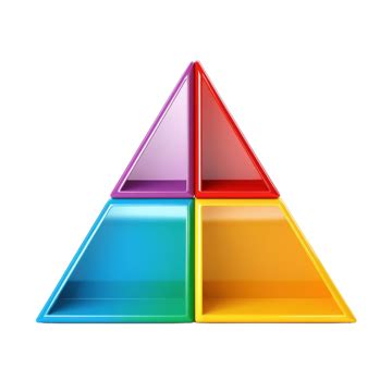 Color Pyramid Diagram, Business, 3d, Education PNG Transparent Image and Clipart for Free Download