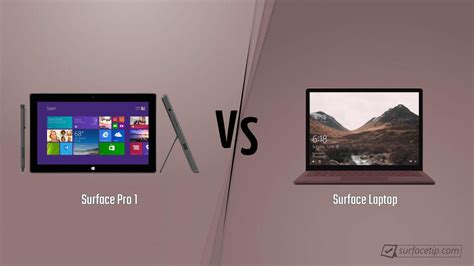 Surface Pro 1 vs. Surface Laptop - Detailed Specs Comparison