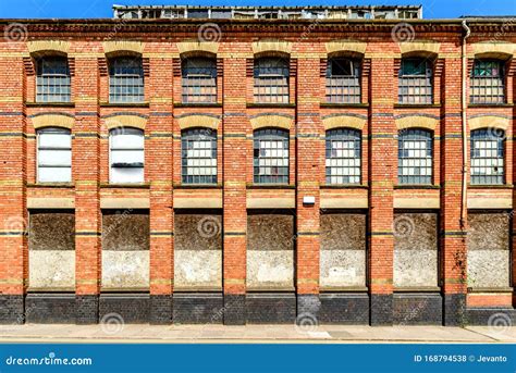 Old Brick Factory Building Wall in England Uk Stock Photo - Image of ...