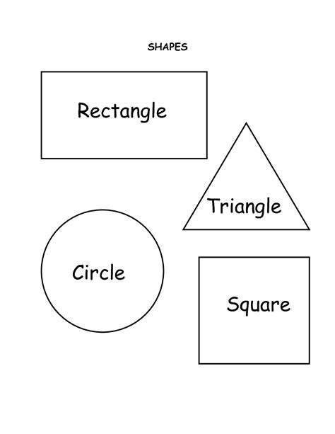 Shape Coloring Pages Pdf For Kids - Coloringfolder.com