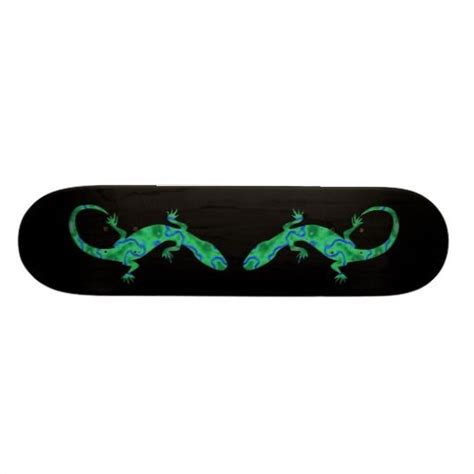 Green Gecko Skateboard | Zazzle | Skateboard, Skateboard decks, Gecko